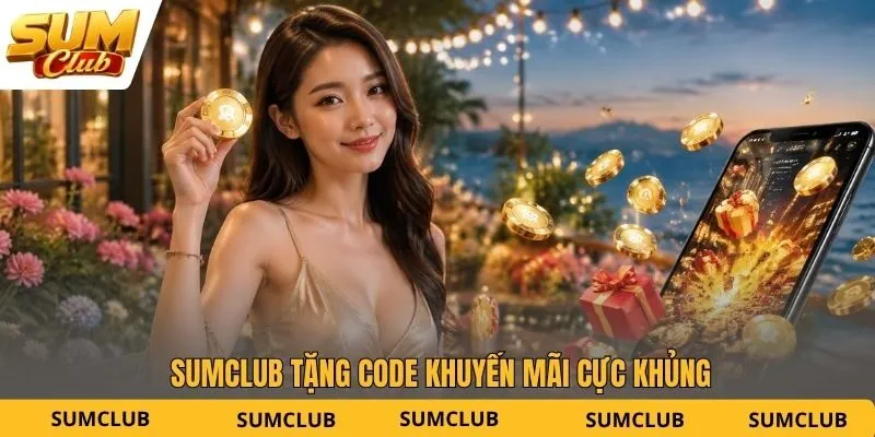 SUMCLUB tặng code khuyến mãi cực khủng